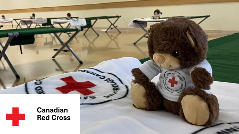 Canadian Red Cross logo is shown. 