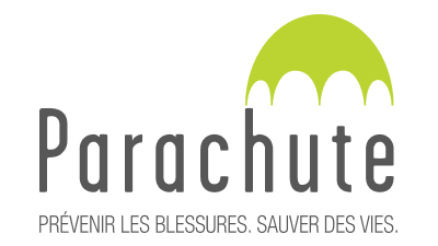 Le logo de la fondation Parachute.